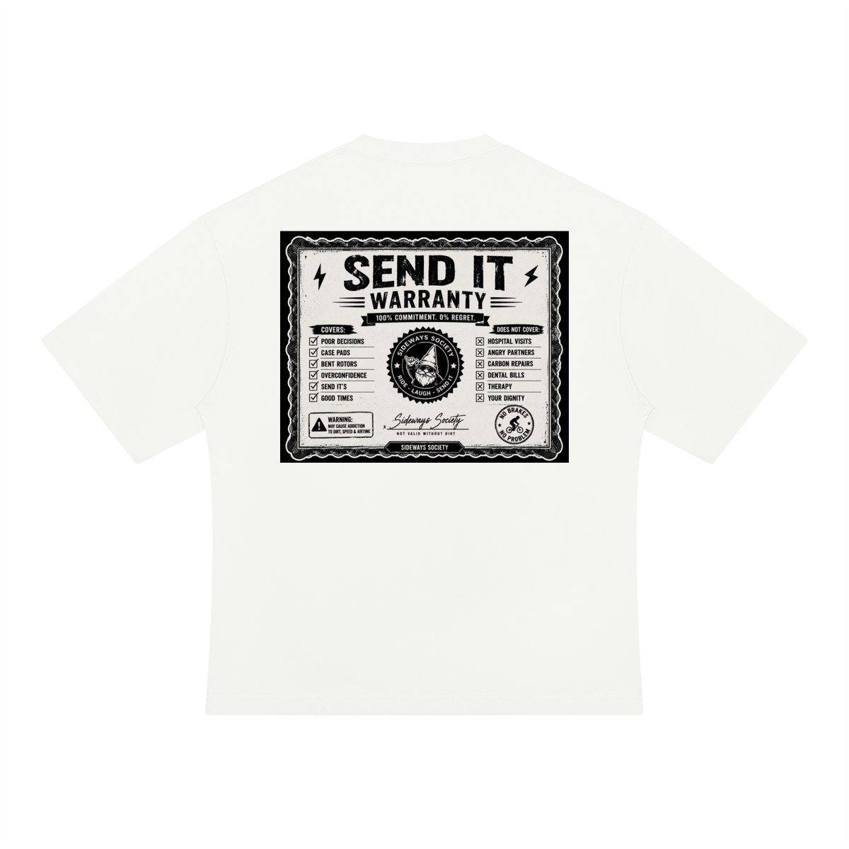 SEND IT WARRANTY TEE
